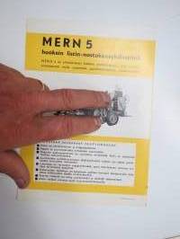 Mern 5 sokerijuurikkaan listin-nostokone -myyntiesite / brochure
