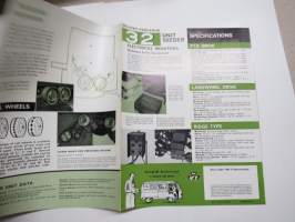 Massey-Ferguson 32 unit seeder (kylvökone) -myyntiesite / brochure