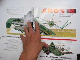 Aros M leikkuupuimuri -myyntiesite / brochure