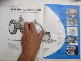 Ford maatalouskuormaajat 775, 775M, 885, 795 -myyntiesite / brochure
