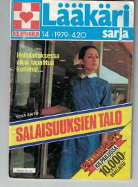 Lääköri sarja: Salaisuuksien talo. Numero 14/ 1979. Nuoren suomalaisen seikkailuja vierasmaalaisessa hoitolaitoksessa