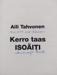 Kerro taas, isoäiti! (signeerattu)