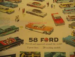 Ford 1958 -myyntiesite