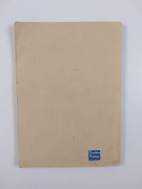 Helsingin yliopiston ohjelma lukuvuonna 1951-1952