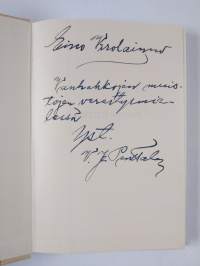 Miesten matkaa (signeerattu, tekijän omiste)