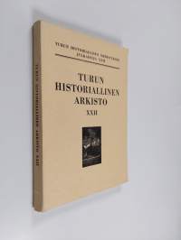 Turun historiallinen arkisto XXIII