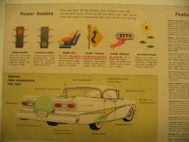 Ford 1958 -myyntiesite