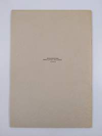 Svenska handelshögskolan årsberättelse 1952-1953