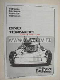 Stiga Dino Tornado -käyttöohjekirja