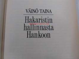 Hakaristin hallinnasta Hankoon