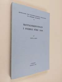 Mantalsskrivningen i Sverige före 1860