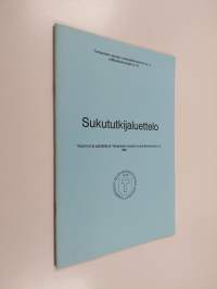 Sukututkijaluettelo