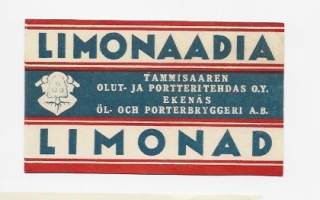 Limonaadia -   juomaetiketti