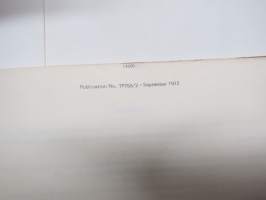 BroomWade CV160 silenced portable air compressor 2 and 4 wheel with Ford 2711E diesel engine - Illustrated Spare parts catalogue