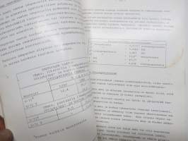 Detroit Diesel V-71 (V71) -käyttö- ja huolto-ohjekirja, varaosakuvasto -operator´s manual, service and parts information, in finnish