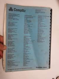 CompAir air compressor Rotair 60 Portable basic standard build with Rolls Royce C6NFL diesel engine - Illustrated Spare parts catalogue