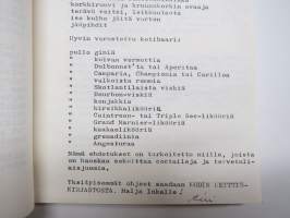 INKA - Inhimillisen Kasvun Korkeakoulu 1978-1979 -kurssijulkaisu / vuosijulkaisu, sisältää opiskelijamatrikkelin