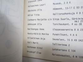 INKA - Inhimillisen Kasvun Korkeakoulu 1978-1979 -kurssijulkaisu / vuosijulkaisu, sisältää opiskelijamatrikkelin