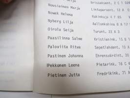 INKA - Inhimillisen Kasvun Korkeakoulu 1978-1979 -kurssijulkaisu / vuosijulkaisu, sisältää opiskelijamatrikkelin