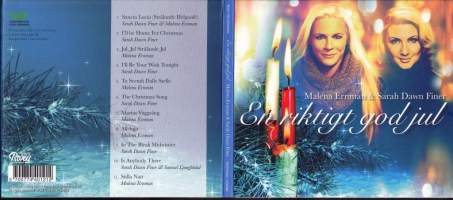 CD Malena Ernman &amp; Sarah Dawn Finer - En Riktigt God Jul, 2011. Joululauluja. Katso kappaleet alta