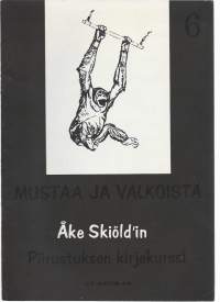Åke Skiöldín Piirustuksen kirjekurssi  eläinpiirrustus