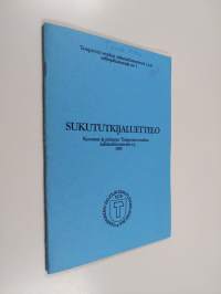 Sukututkijaluettelo 1985