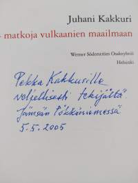 Tulivuoret : matkoja vulkaanien maailmaan (tekijän omiste)