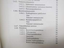 Lattiapäällysteet - niiden hoito- ja puhdistusaineet - erityisesti kodin teknologian opetusta varten