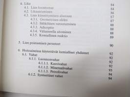 Lattiapäällysteet - niiden hoito- ja puhdistusaineet - erityisesti kodin teknologian opetusta varten