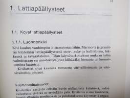 Lattiapäällysteet - niiden hoito- ja puhdistusaineet - erityisesti kodin teknologian opetusta varten