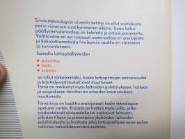 Lattiapäällysteet - niiden hoito- ja puhdistusaineet - erityisesti kodin teknologian opetusta varten