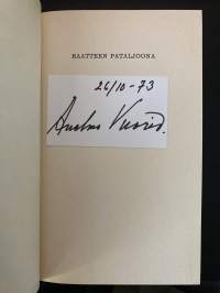 Raatteen pataljoona  I/JR 11:n vaiheita jatkosodan ensimmäisen kuukauden aikana (tekijän signeeraus)