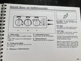 Chrysler Vision 1995 Instruktionsbok -käyttöohjekirja