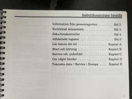 Chrysler New Yorker Instruktionsbok -käyttöohjekirja