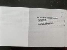 PT Cruiser 2001 -käyttöohjekirja