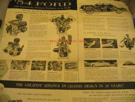 Ford 1954 myyntiesite
