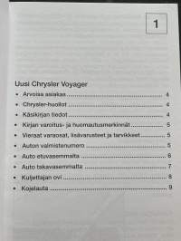The New Voyager -Käyttöohjekirja