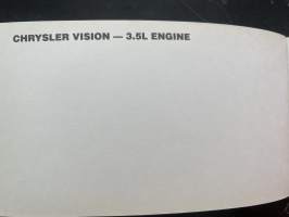 Chrysler Voyager Operating Information 1995 -Käyttöohjekirja