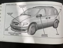 Chrysler Voyager Operating Information -Käyttöohjekirja