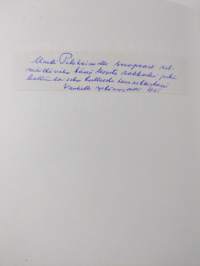 Suomalaisia pienoisveistoksia (signeerattu, tekijän omiste)