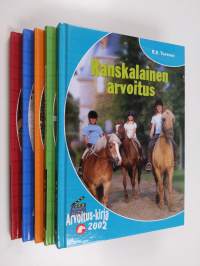 Arvoituskirja -setti: 5 kirjaa v.2002-2006: Ranskalainen arvoitus, Hevoskuiskaajan arvoitus, San Silvon arvoitus, Murheellinen arvoitus, Arvoitus erämaassa.