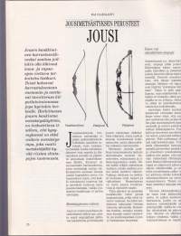 Metsästys ja kalastus 1993, N:o 1 tammikuu. Suomen suurin pilkkiahven. Jousimetsästyksen perusteet. Erämatkailuliite: Etelä-Afrikka, Intian valtameri