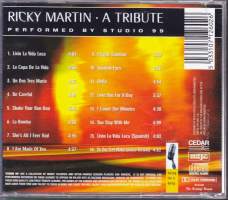 CD Ricky Martin - A tribute.  Katso kappaleet alta.