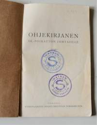 Ohjekirjanen SK-poikatyön johtajille