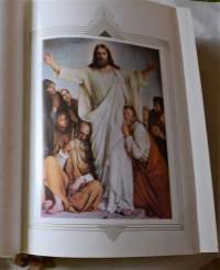Joka kodin kuvaraamattu + kotelo Vanha Testamentti, Uusi Testamentti, Apokryfikirjat