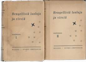 Hengellisiä lauluja ja virsiä : nuottipainosI-II  Suomen lähetysseura 1947