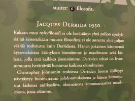 Derrida, kirjoituksen näyttämö