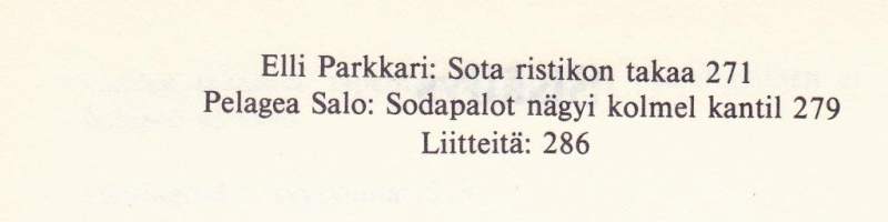 Kun sota syttyi 30.11.1939. Sodan ensimmäistä päivää muistelee 30 sotilasta ja siviiliä. Katso luettelo kuvista.