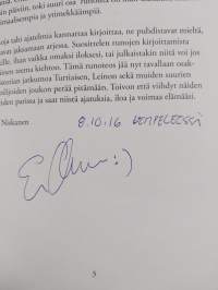 Kesäpäivä syysyölle (signeerattu)