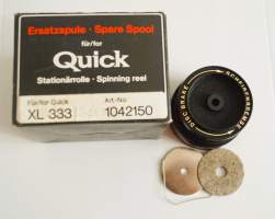 Spare Spool for Quick  Spinning reel XL 333 art no 1042150  -  käyttämätön alkuperäispakkauksessa